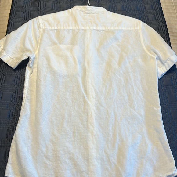 White linen M&S shirt - Picture 5 of 6